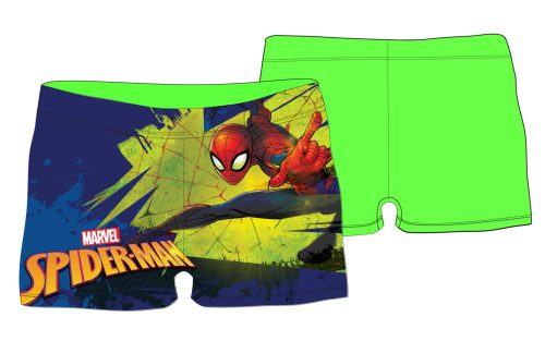 Spiderman garçon maillot de bain - boxer - UV vert - 128