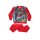 Pyjama d'hiver en flanelle pour enfants - Spiderman - rouge - 104
