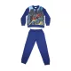Pyjama d'hiver en flanelle pour enfants - Spiderman - bleu foncé - 140