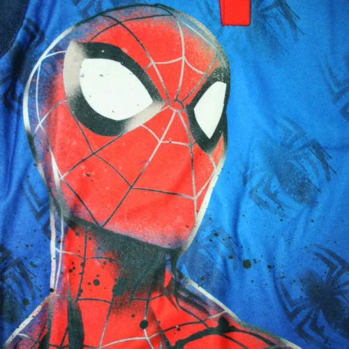 Pyjama d'hiver en coton pour enfants - Avengers - bleu moyen - 98