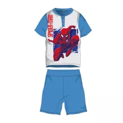   Pyjama en jersey de coton d'été à manches courtes pour enfants - Spiderman