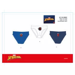 Boxer Spiderman pour garçon - Lot de 3 boxers en coton