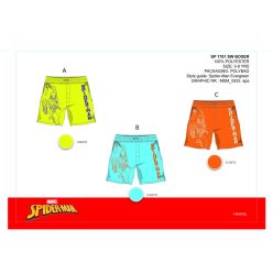 Spiderman enfant maillot de bain - bleu clair - 116