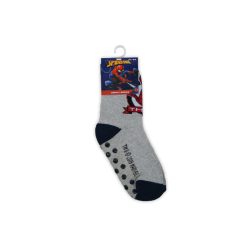   Chaussettes de bébé antidérapantes - Spider-Man - peluche - gris - 23-26