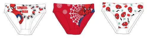 Boxer de Noël Spiderman pour garçon - Lot de 3 boxers en coton - 98-104