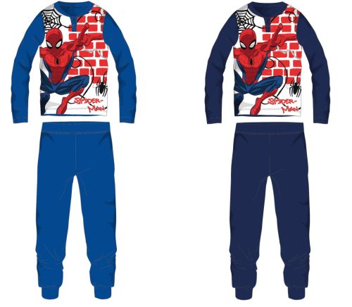 Pyjama en jersey en coton Spiderman - bleu moyen - 116