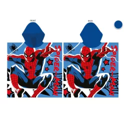 Spider-Man couverture de lit - 220 x 250 cm - bleu moyen