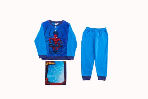 Pyjama en coton épais pour enfants - Spiderman - bleu moyen - 122