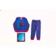 Pyjama en coton épais pour enfants - Spiderman - bleu foncé-bleu - 122