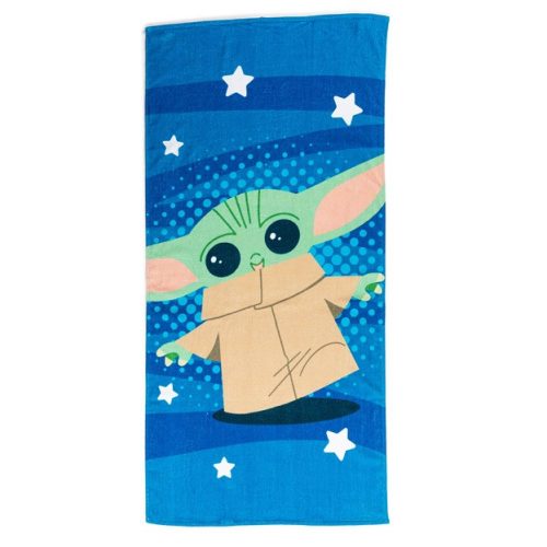 Csillagok Háborúja Baba YODA 100% pamut törölköző 70x140cm