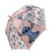 Parapluie semi-automatique Stitch Disney - 68cm - Rose