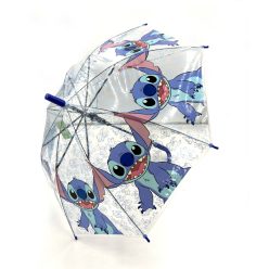Parapluie semi-automatique Stitch Disney - 74cm - Bleu
