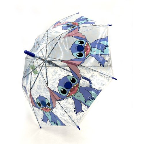 Parapluie semi-automatique Stitch Disney - 74cm - Bleu