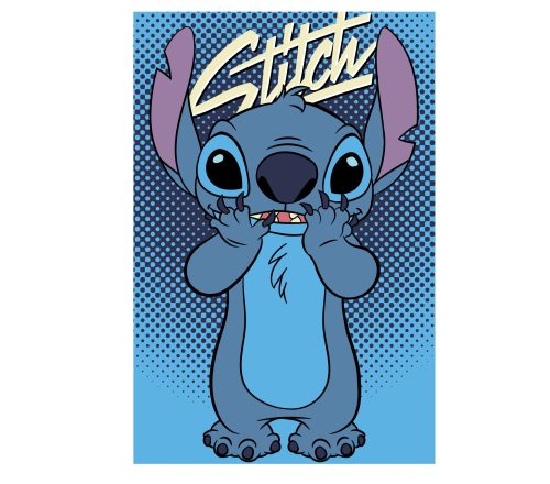 Couverture polaire Stitch Disney - 100 x 150 cm