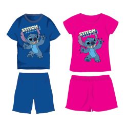   Disney Stitch ensemble d'été en coton - ensemble t-shirt-short