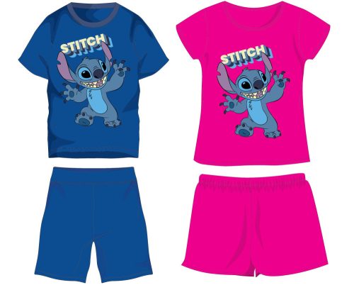 Disney Stitch ensemble d'été en coton - ensemble t-shirt-short