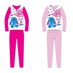 Disney Stitch pyjama en jersey en coton - rose clair - 104