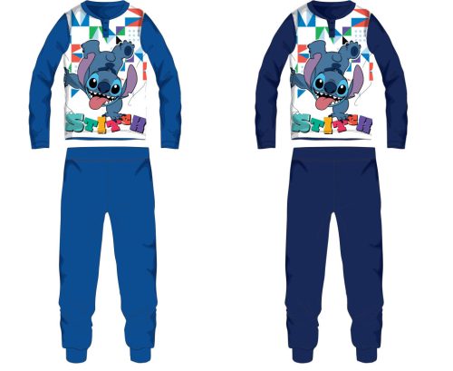 Disney Stitch pyjama en jersey en coton - bleu foncé - 122