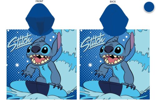 Poncho séchant rapidement Disney Stitch 55x110 cm