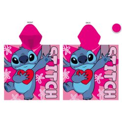 Poncho séchant rapidement Disney Stitch 55x110 cm