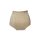 Culotte grande taille pour femme - sculptante - avec maintien supplémentaire à l'avant - beige - 48