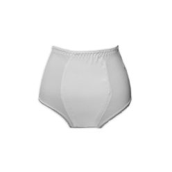   Culotte grande taille pour femme - sculptante - avec maintien supplémentaire à l'avant - blanc - 46