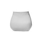 Culotte grande taille pour femme - sculptante - avec maintien supplémentaire à l'avant - blanc - 46