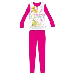   Pyjama long et fin Disney Fée Clochette pour enfants - pyjama en jersey de coton - rose