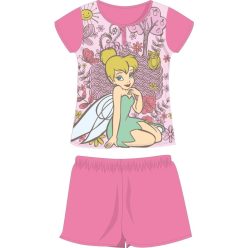   Pyjama d'été en coton à manches courtes pour enfants Disney Fée Clochette - pyjama en jersey - rose