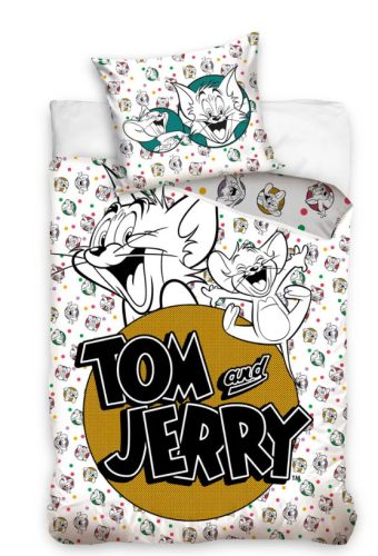 Ensemble de literie TOM AND JERRY 100% coton 140x200 + 70x90