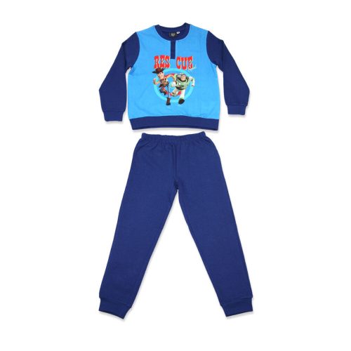 Pyjama d'hiver en flanelle pour enfants - Toy Story - bleu foncé - 122