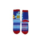 Chaussettes antidérapantes pour enfants Toy Story en peluche - rayé bleu - 27-30