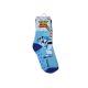 Chaussettes antidérapantes pour enfants Toy Story en peluche - bleu clair - 31-34