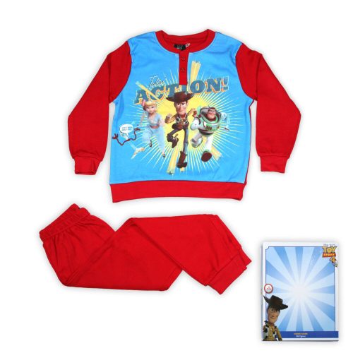 Pyjama en coton d'hiver pour enfants - Toy Story - rouge - 116