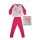 Pyjama pour enfants en coton mince et long - Licorne - Jersey - rose - 140