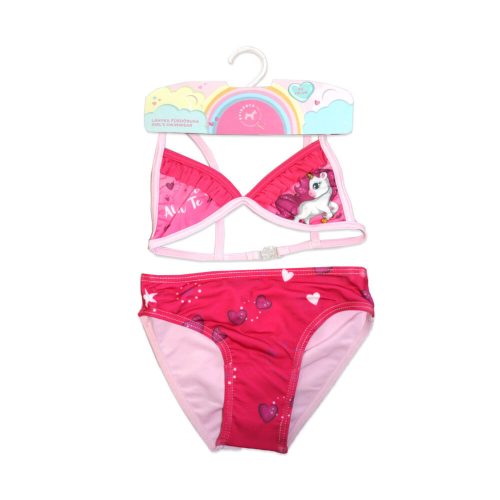 Licorne maillot de bain deux pièces pour filles - rose clair - 104