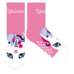   Chaussettes normales en peluche antidérapantes licorne pour enfants