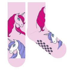   Chaussettes normales en peluche antidérapantes licorne pour enfants
