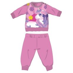   Licorne pyjama épais d'hiver pour bébé - pyjama en flanelle de coton - rose foncé - 86