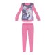 Pyjama d'hiver en coton Licorne pour enfants - pyjama interlock - rose avec inscription Sweet Dreams - 110