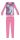 Pyjama d'hiver en coton Licorne pour enfants - pyjama interlock - rose avec inscription Sweet Dreams - 122