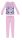 Licorne pyjama en coton d'hiver pour enfants - pyjama interlock - avec inscription Tu es ma licorne - rose clair - 104