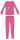 Pyjama d'hiver en coton Licorne pour enfants - pyjama interlock - rose - 110