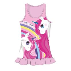   Maillot de bain d'été en coton à motif de licorne - rose clair - 116