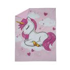Ensemble de literie en coton pour enfant - Licorne