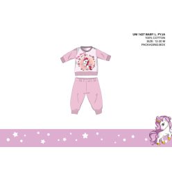 Pyjama de bébé licorne - pyjama en jersey de coton