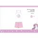 Pyjama en coton d'été à manches courtes pour enfants avec licorne - pyjama en jersey