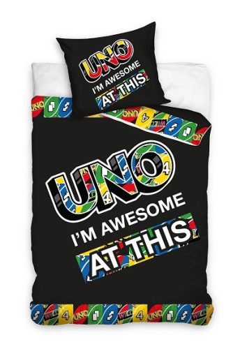 UNO én vagyok a legjobb! 100% pamut ágyneműgarnitúra 140x200cm ágyneműhuzat + 70x90cm párnahuzat