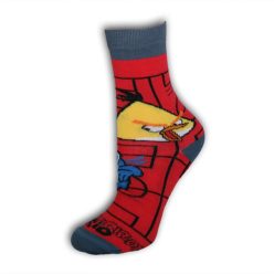   Chaussettes en coton pour enfants - Angry Birds - 23-26 - rouge