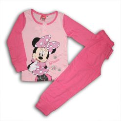   Pyjama enfant en coton à manches longues - Minnie Mouse - rose